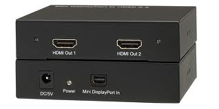 Mini DisplayPort | Thunderbolt® to HDMI® (2 HDMI® Output) Conver